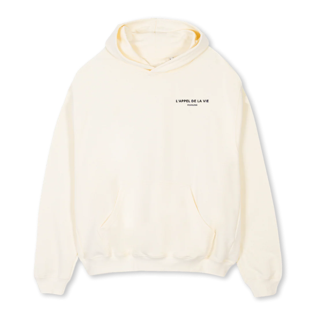 LDLV Cream Oversized Hoodie.