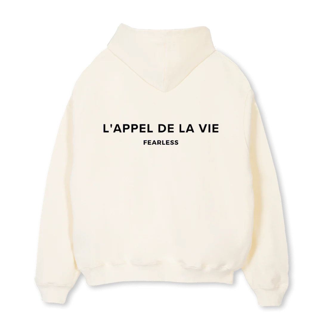LDLV Cream Oversized Hoodie. - Image 2