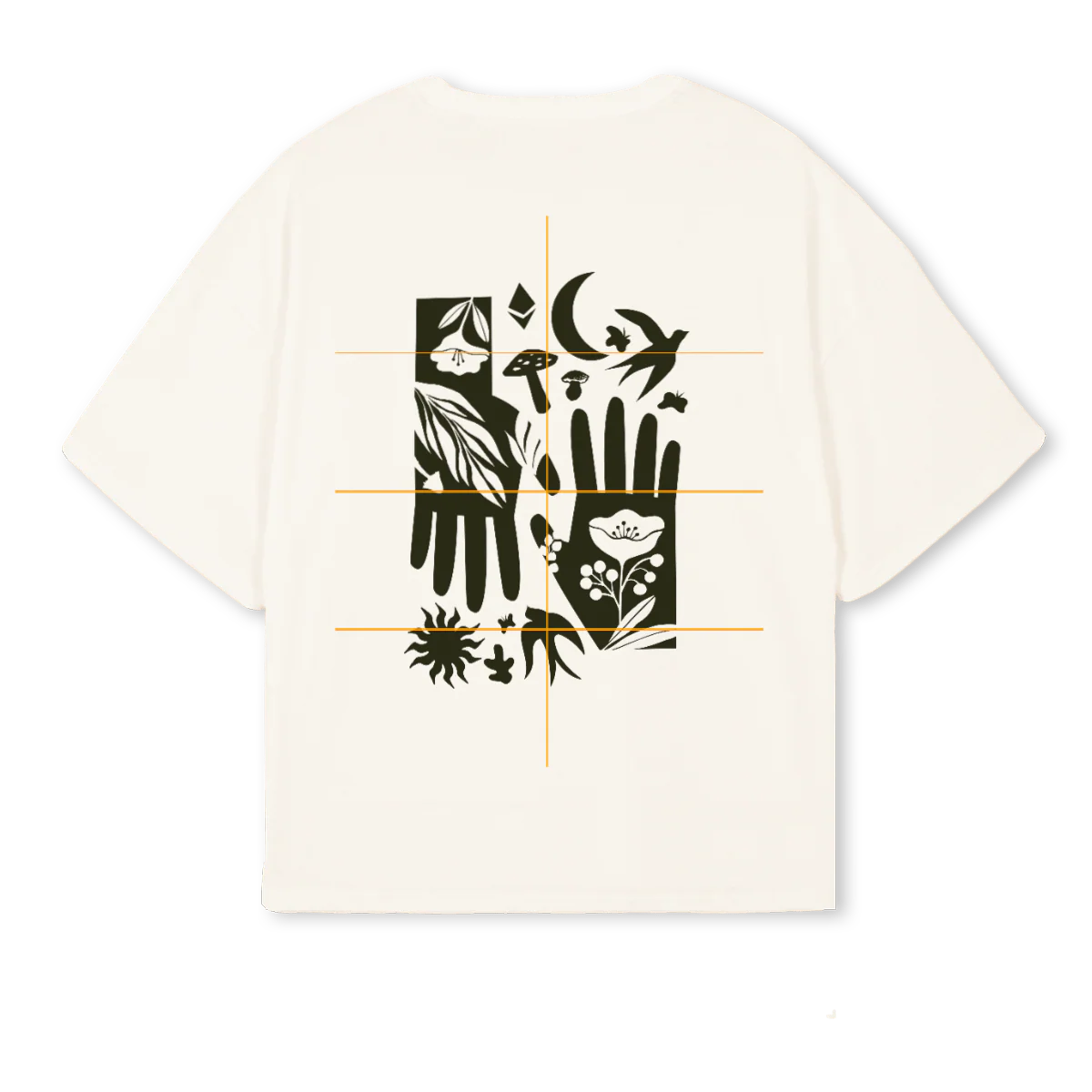 LDWHITE Vintage White Oversized Boxy Tee. - Image 2