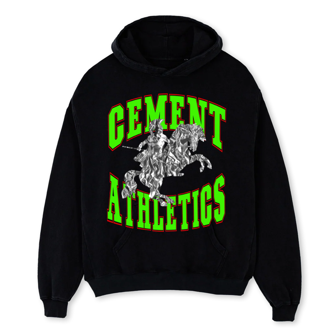 LEAGUE Black Oversized Hoodie.