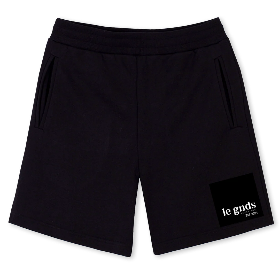 LEGNDS Black Sweatshorts.