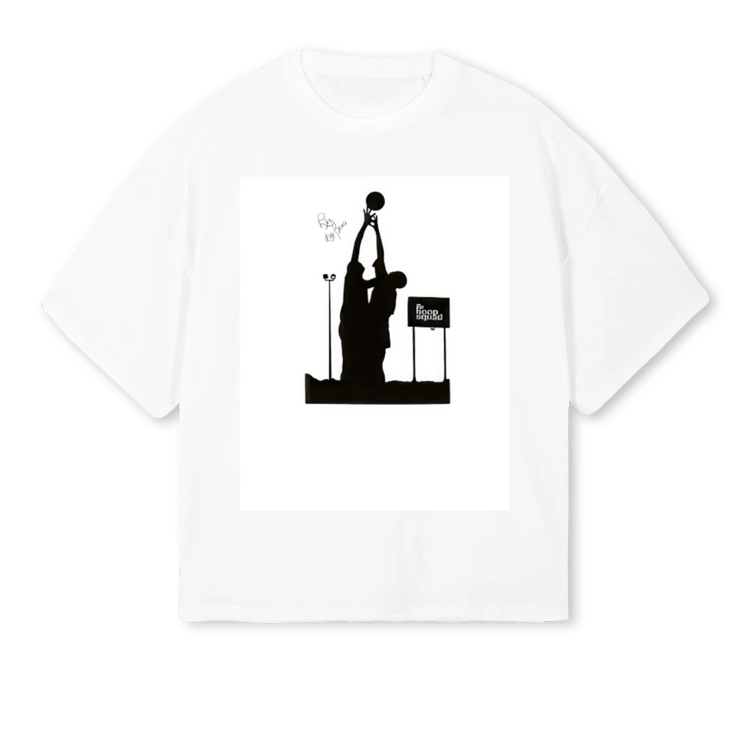 LEONARD White Oversized Boxy Tee.