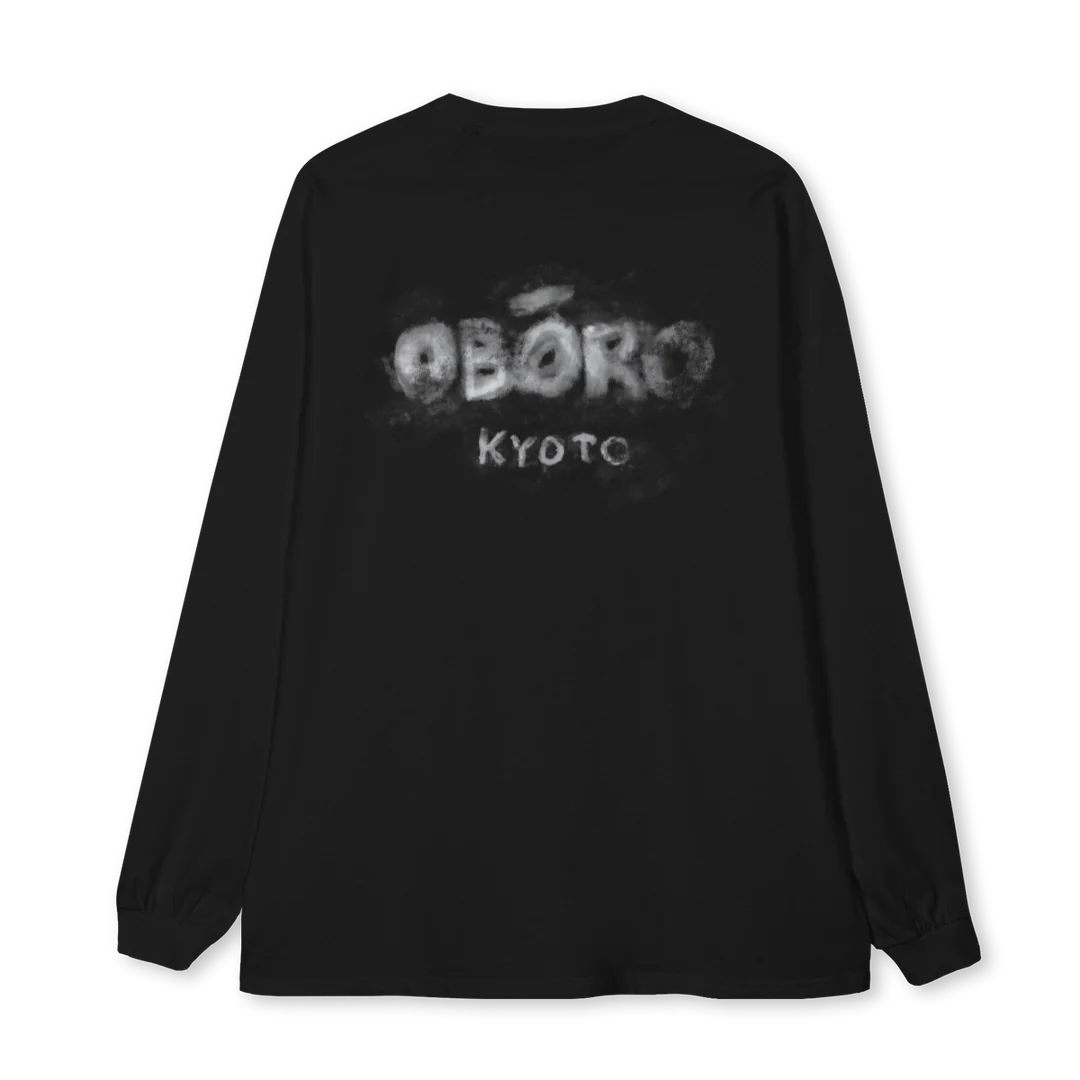 LEVRAIPAINTING Black Oversized LS Tee. - Image 2
