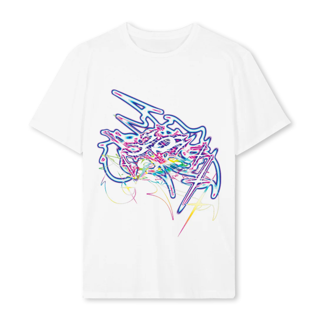 LFSTEECOLORFULLNEW White Regular Tee.
