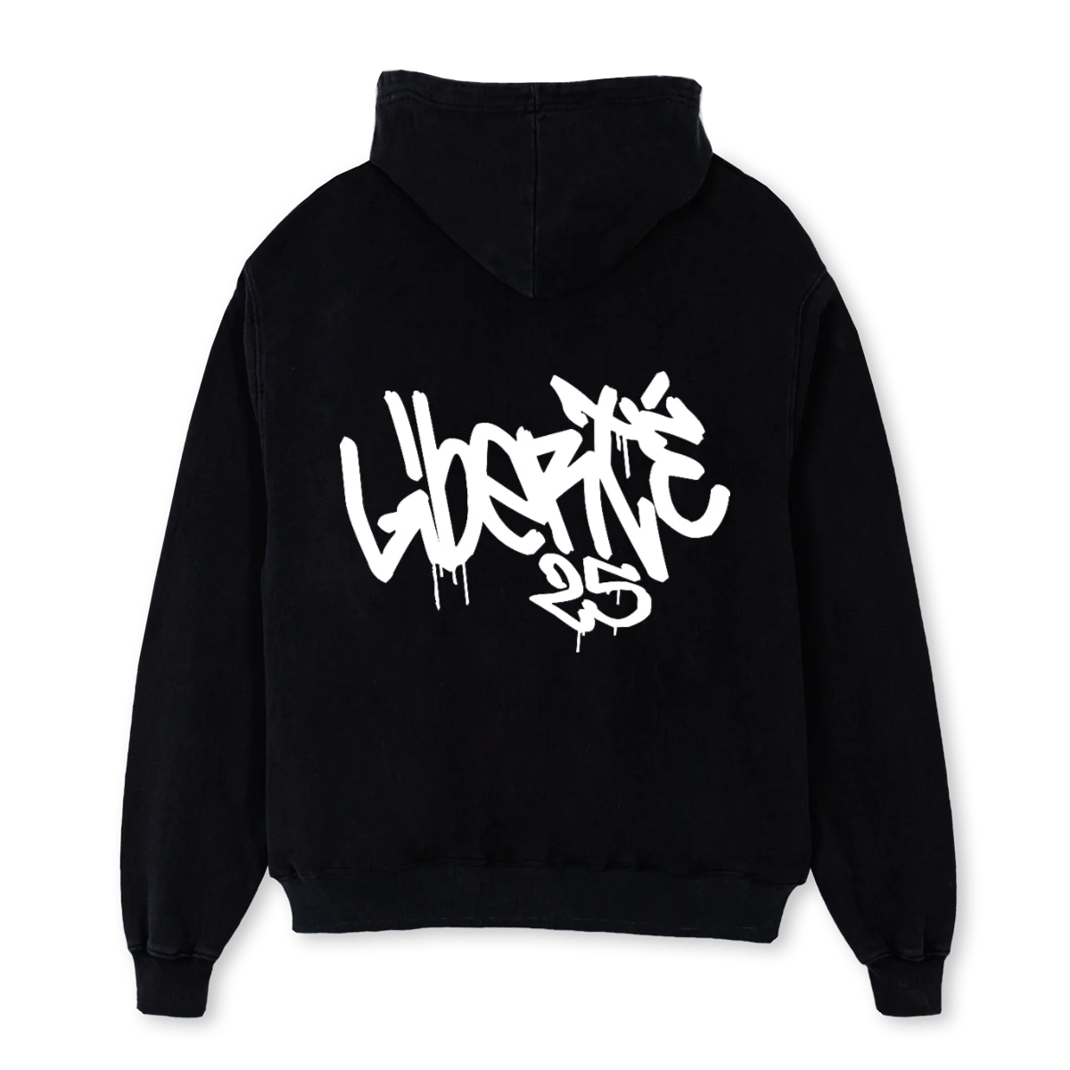 LIBERTETAG Black Oversized Hoodie. - Image 2