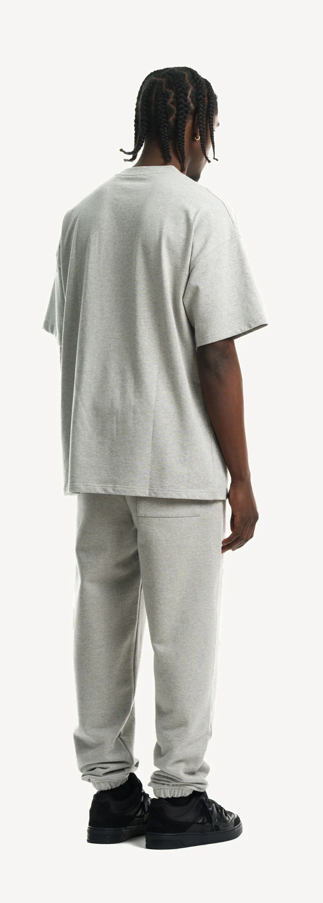 Light Grey Marl Oversized Tee. - Image 5