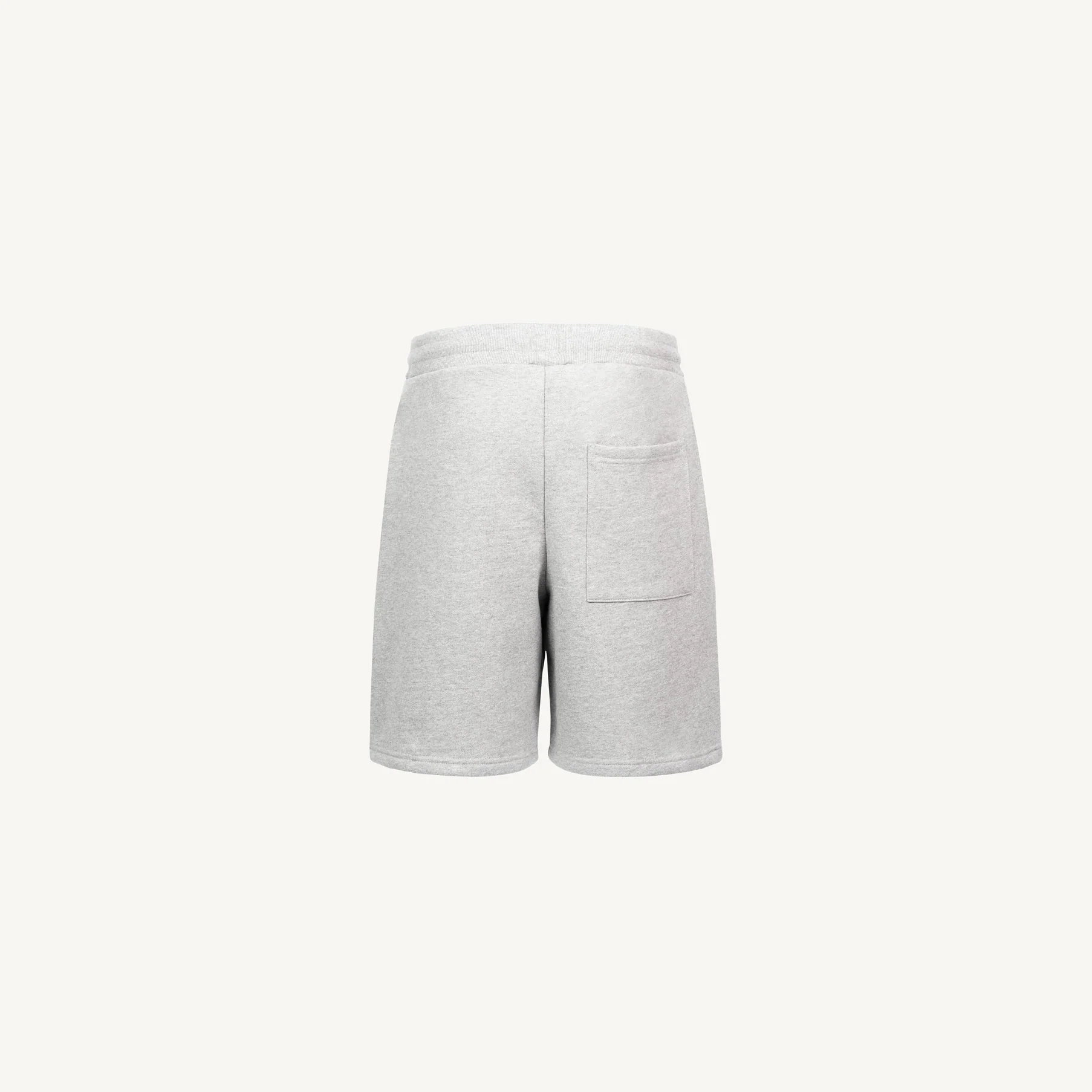 Light Grey Marl Relaxed Sweatshorts. - Image 10