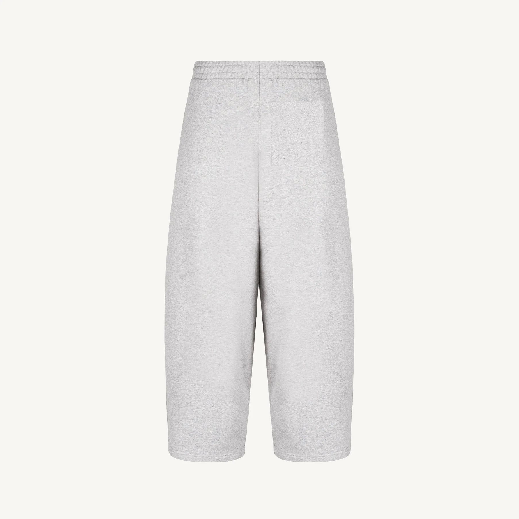 Light Grey Marl Straight-Leg Baggy Sweatpants. - Image 10