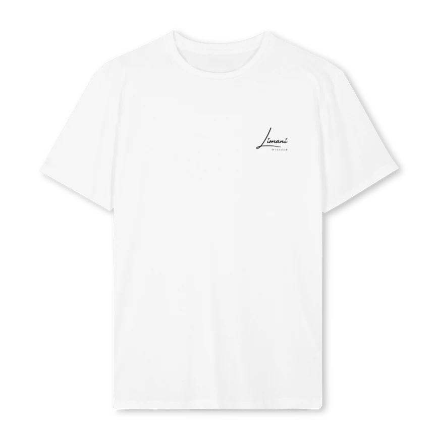 LIMANI White Regular Tee.
