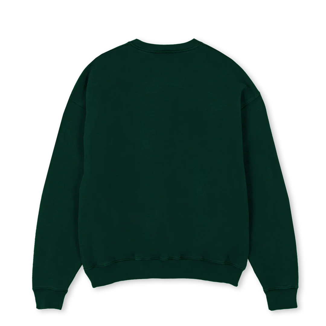 LIMEEYES Wild Green Oversized Crewneck Sweater. - Image 2