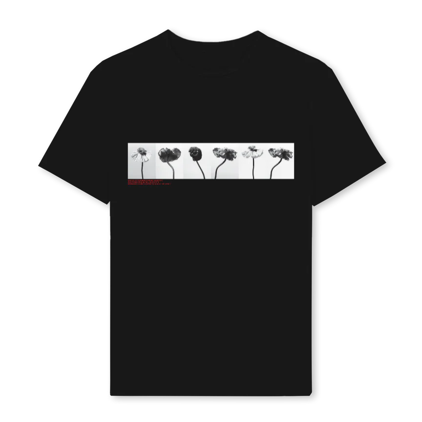 LINEUP Black Regular Tee.
