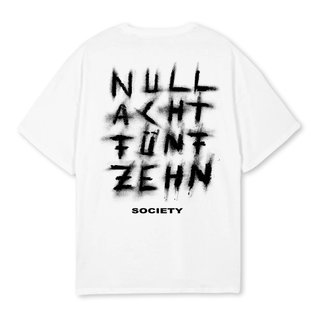 LINEUPW White Oversized Tee. - Image 2