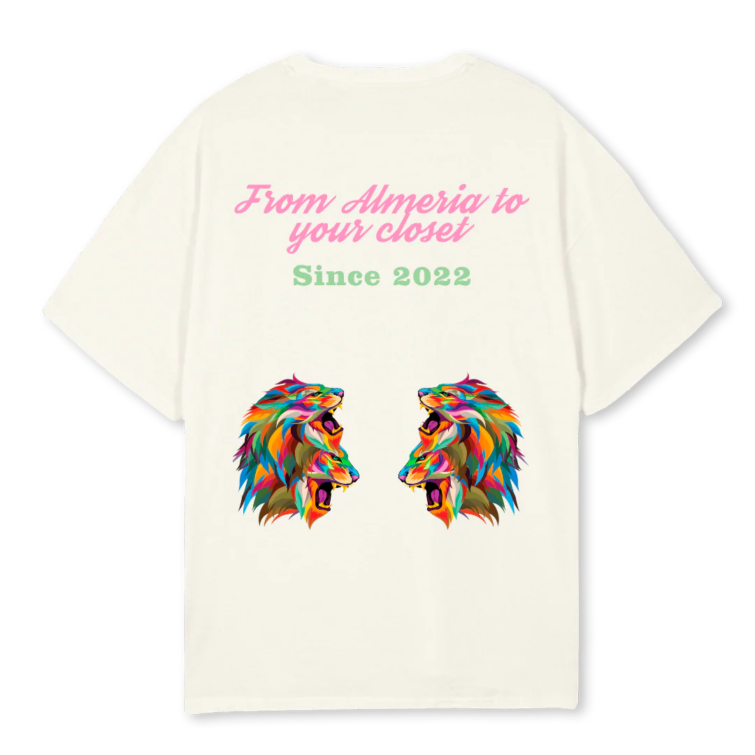 LIONS TE Cream Oversized Tee. - Image 2