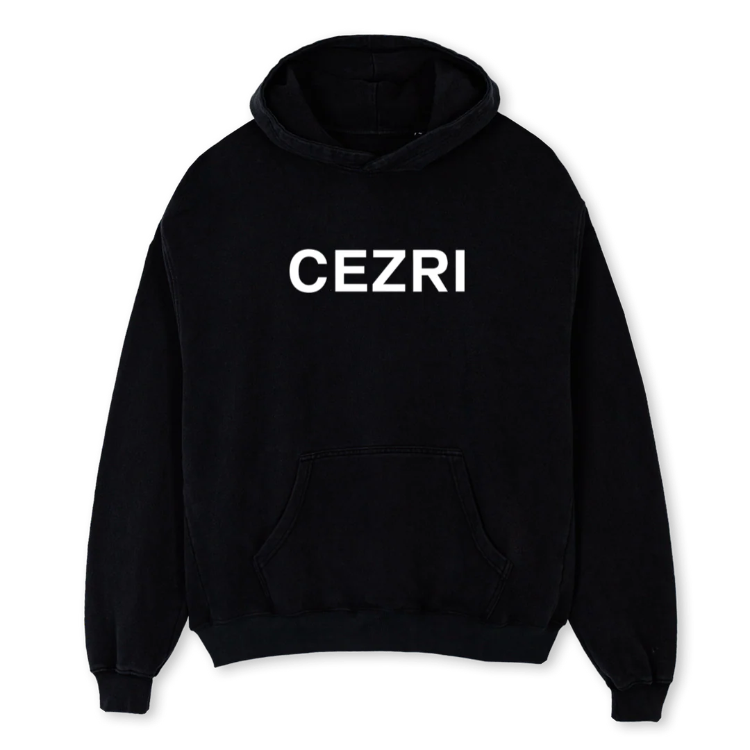 LLBLACKHO Black Oversized Hoodie.