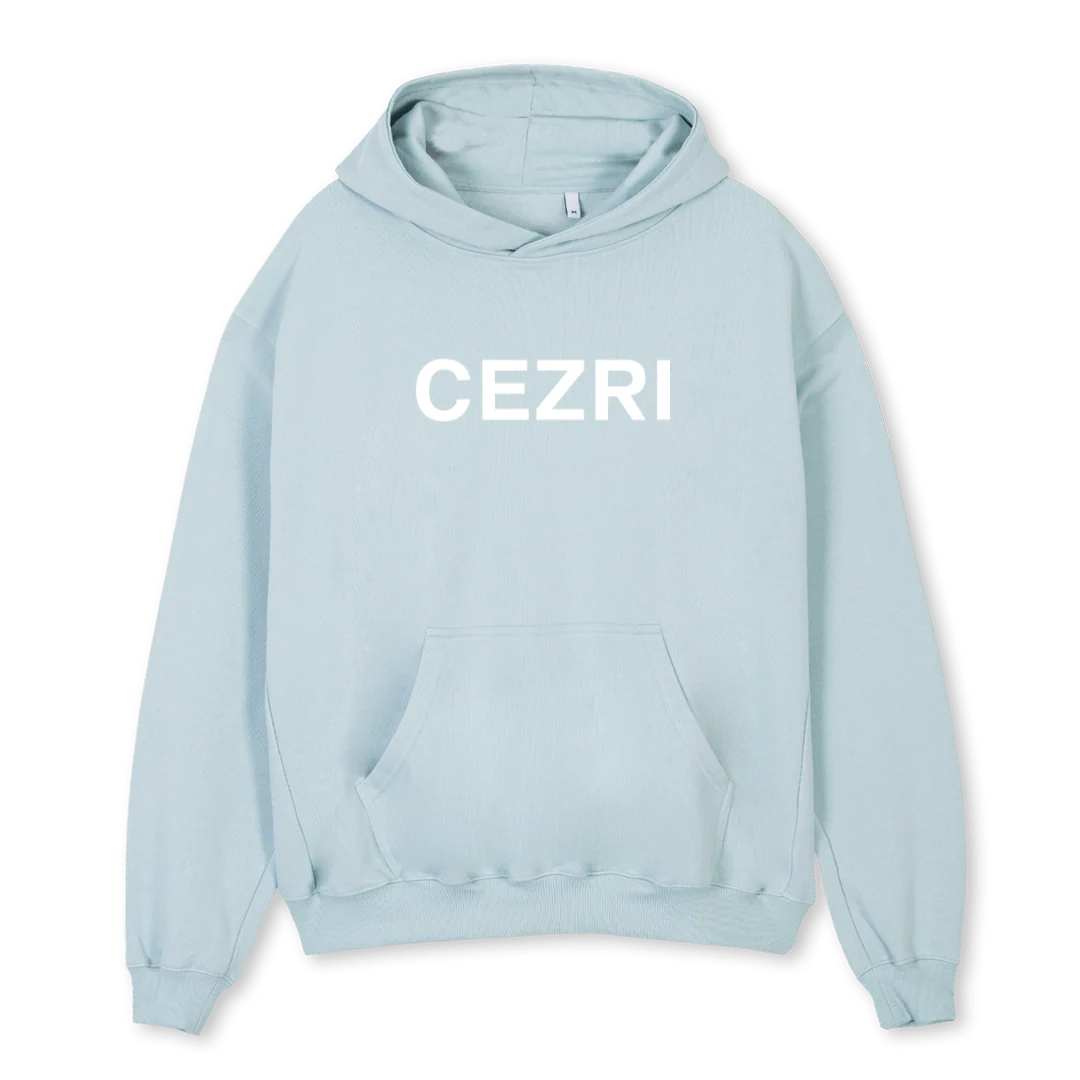 LLBLUEHODI Cold Blue Oversized Hoodie.