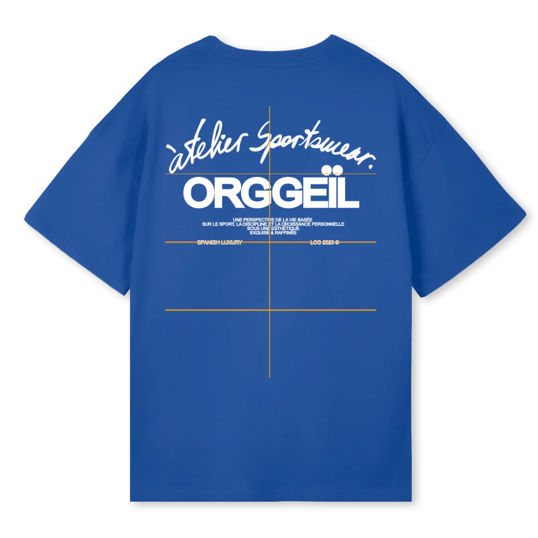 LLCBLUE Cobalt Blue Oversized Tee. - Image 2