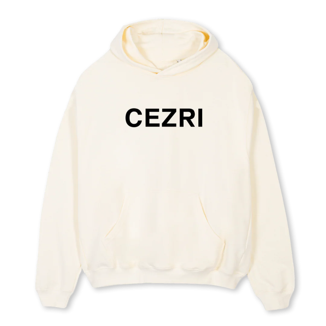 LLCREAMHODI Cream Oversized Hoodie.