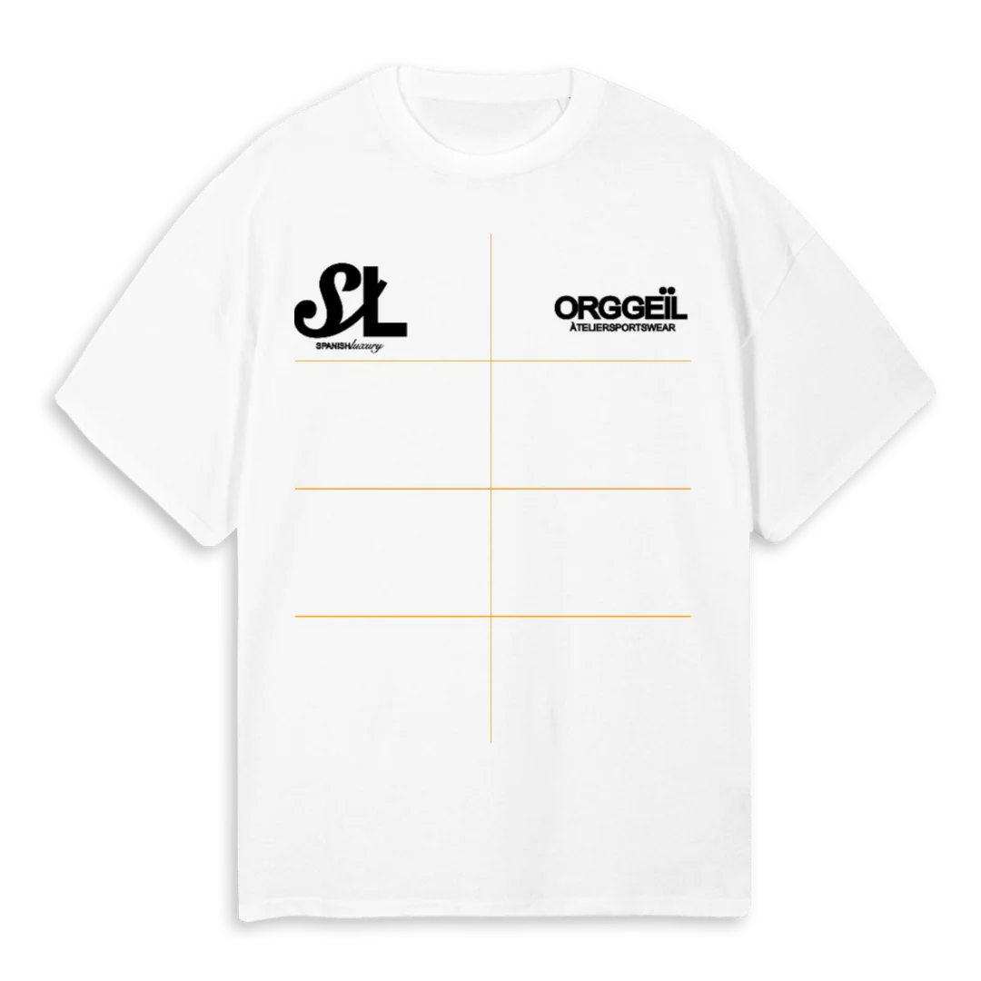 LLCWB White Oversized Tee.