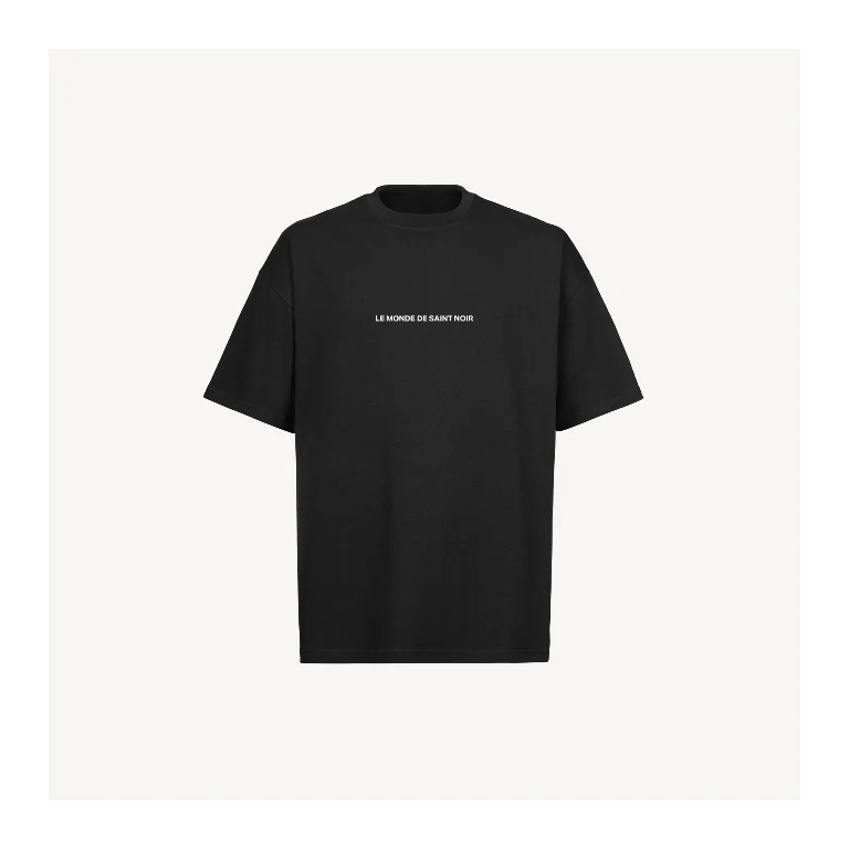 LMDSN T-SHIRT Black Oversized Tee.