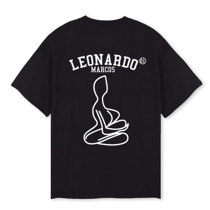 LMOGBASIC Black Oversized Tee. - Image 2