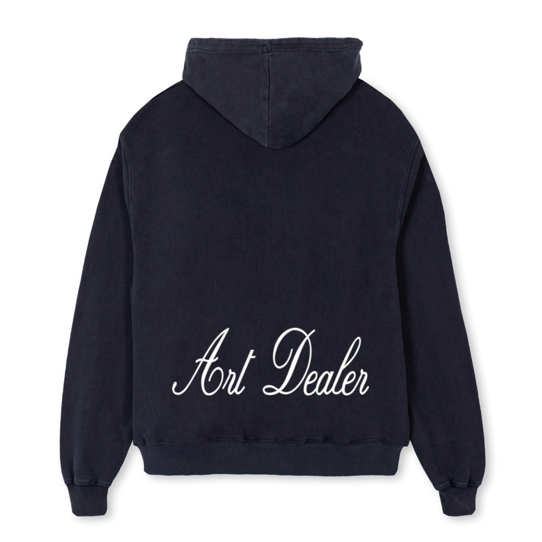 LOCAL DEALER Vintage Black Oversized Hoodie. - Image 2