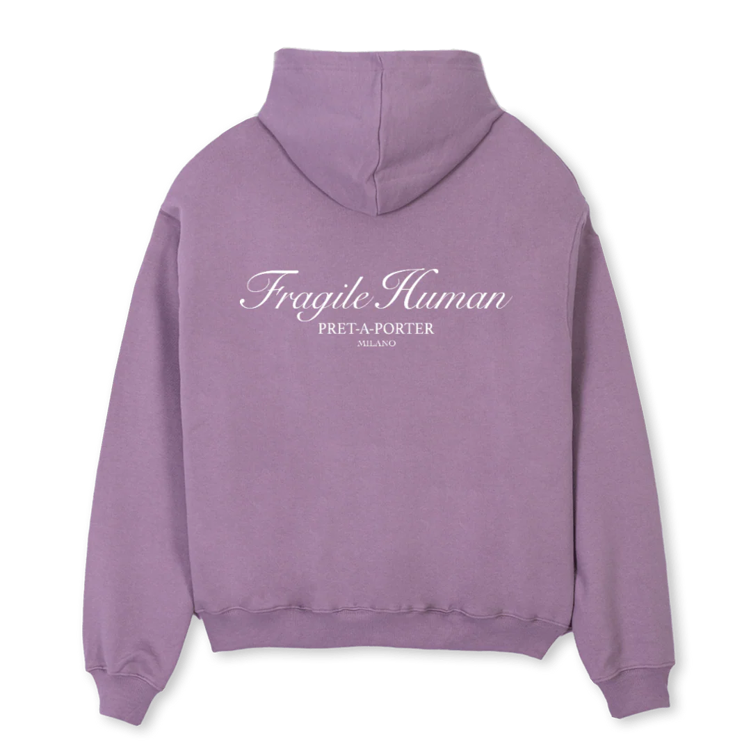 LOG HDD Purple Oversized Hoodie. - Image 2