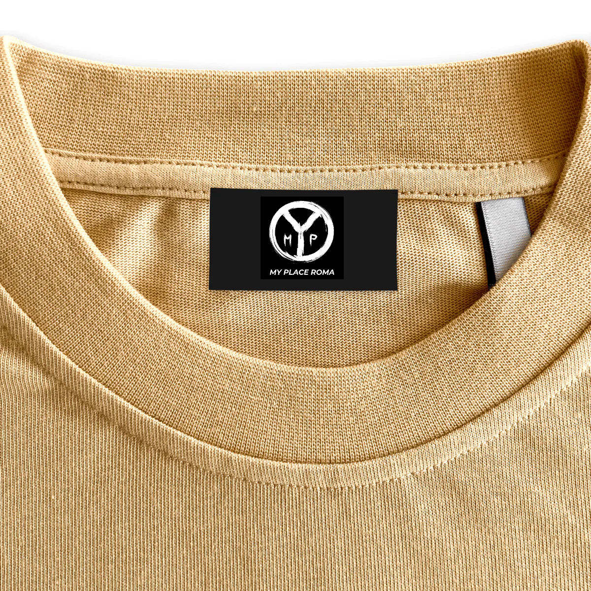 LOG MYP LABE BIANCO Custom Neck Label.