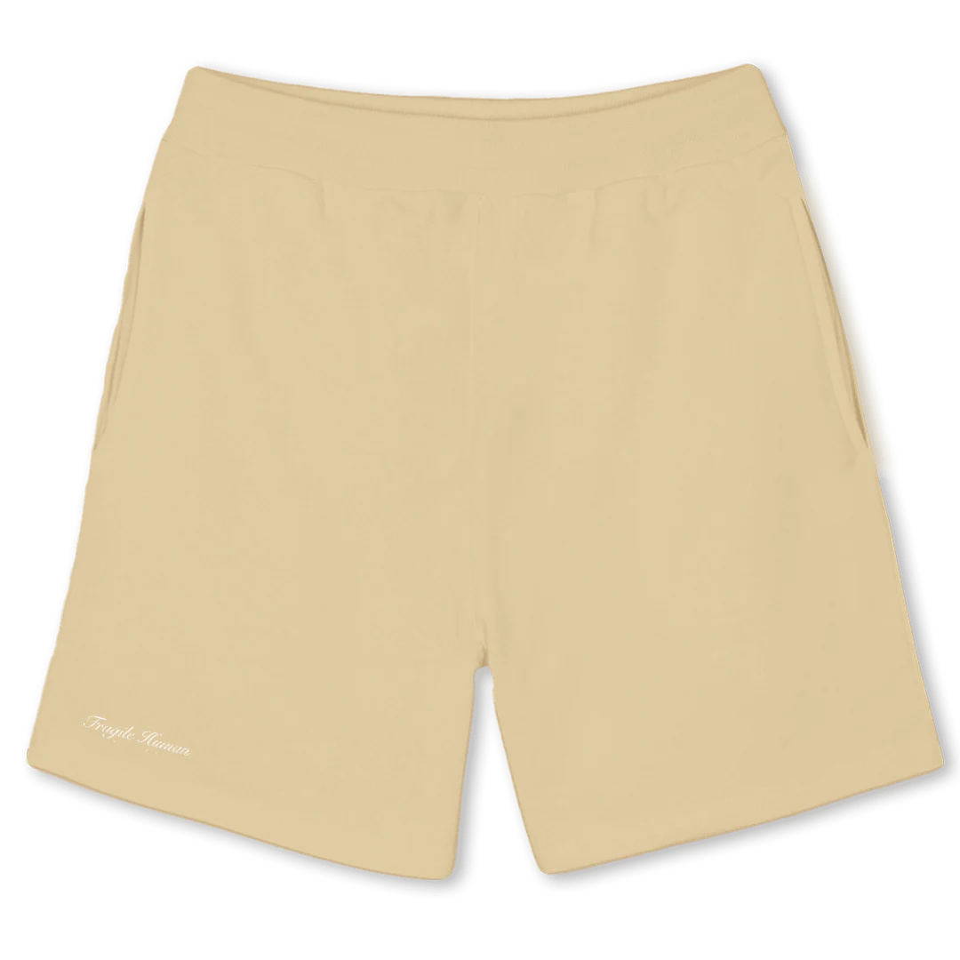 LOG SAND SH Sand Relaxed Sweatshorts.