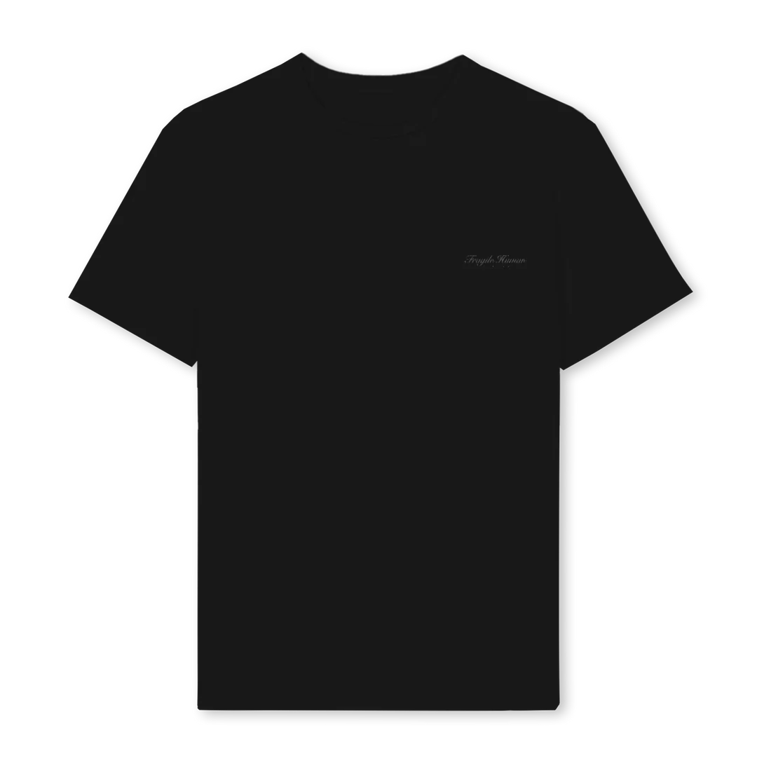 LOG TSH Black Regular Tee.