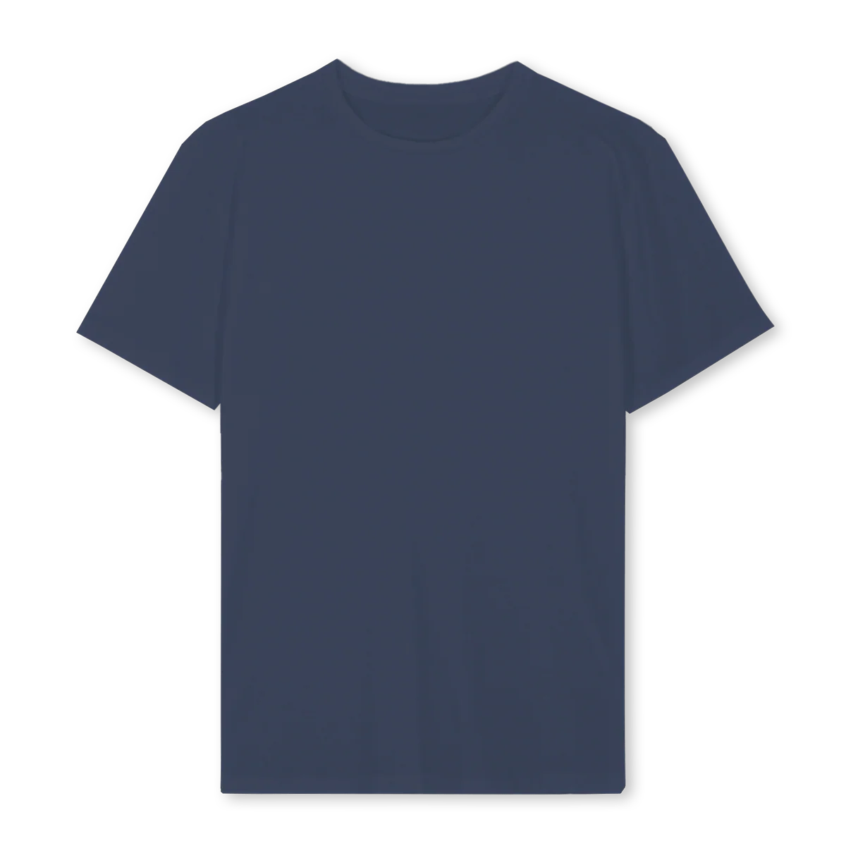 LOGOCOEUR Navy Blue Regular Tee.