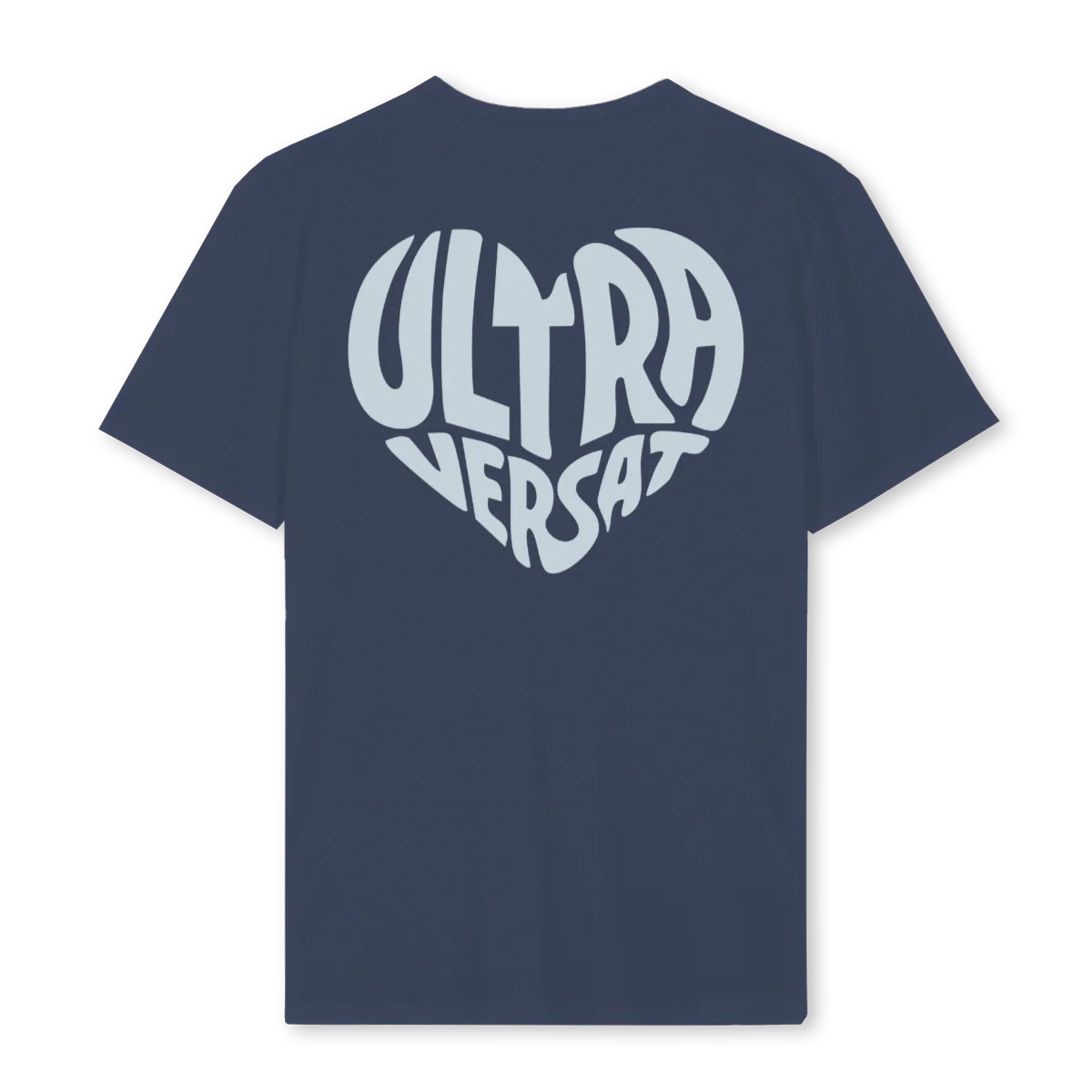 LOGOCOEUR Navy Blue Regular Tee. - Image 2