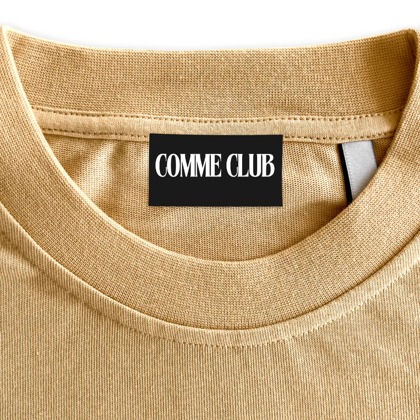 LOGOCOMMECLUB Custom Neck Label.