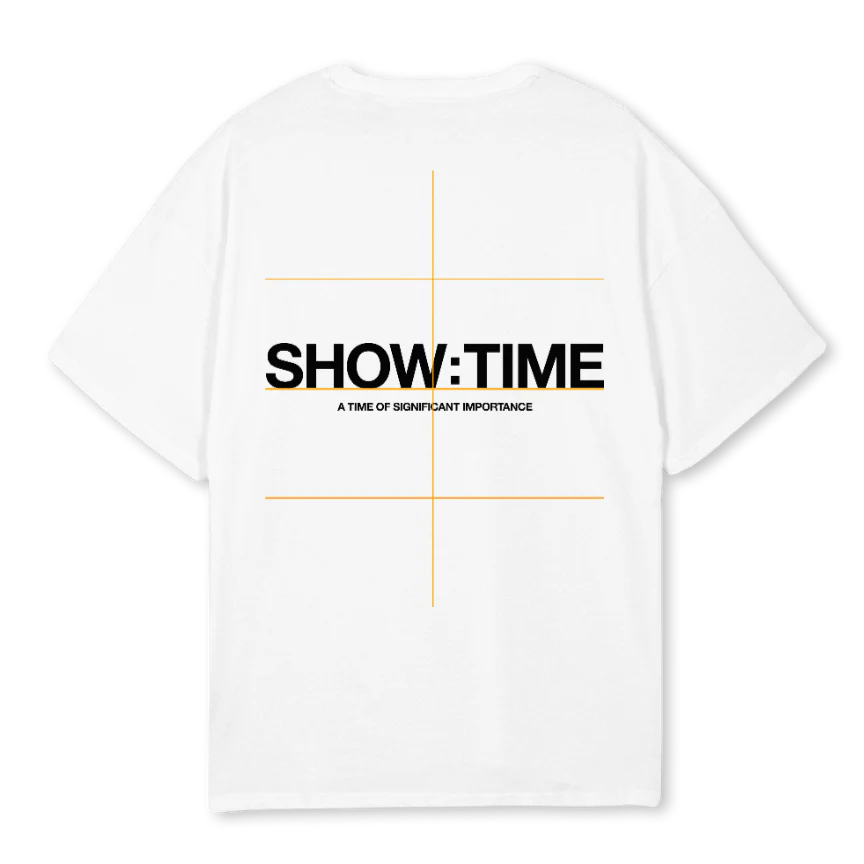 LOGOOLDWHITE White Oversized Tee. - Image 2