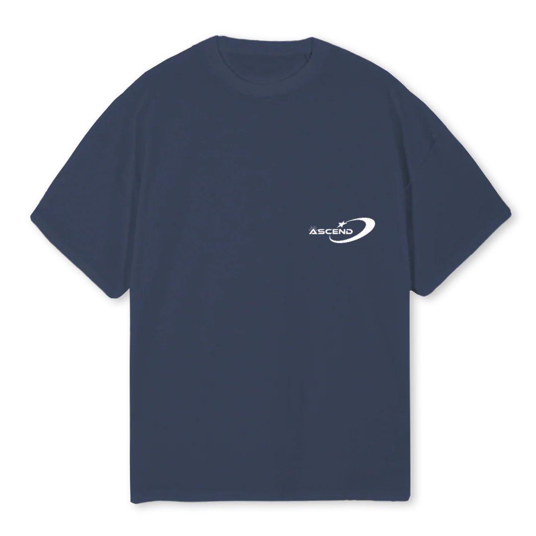 LOGOS Navy Blue Oversized Tee.