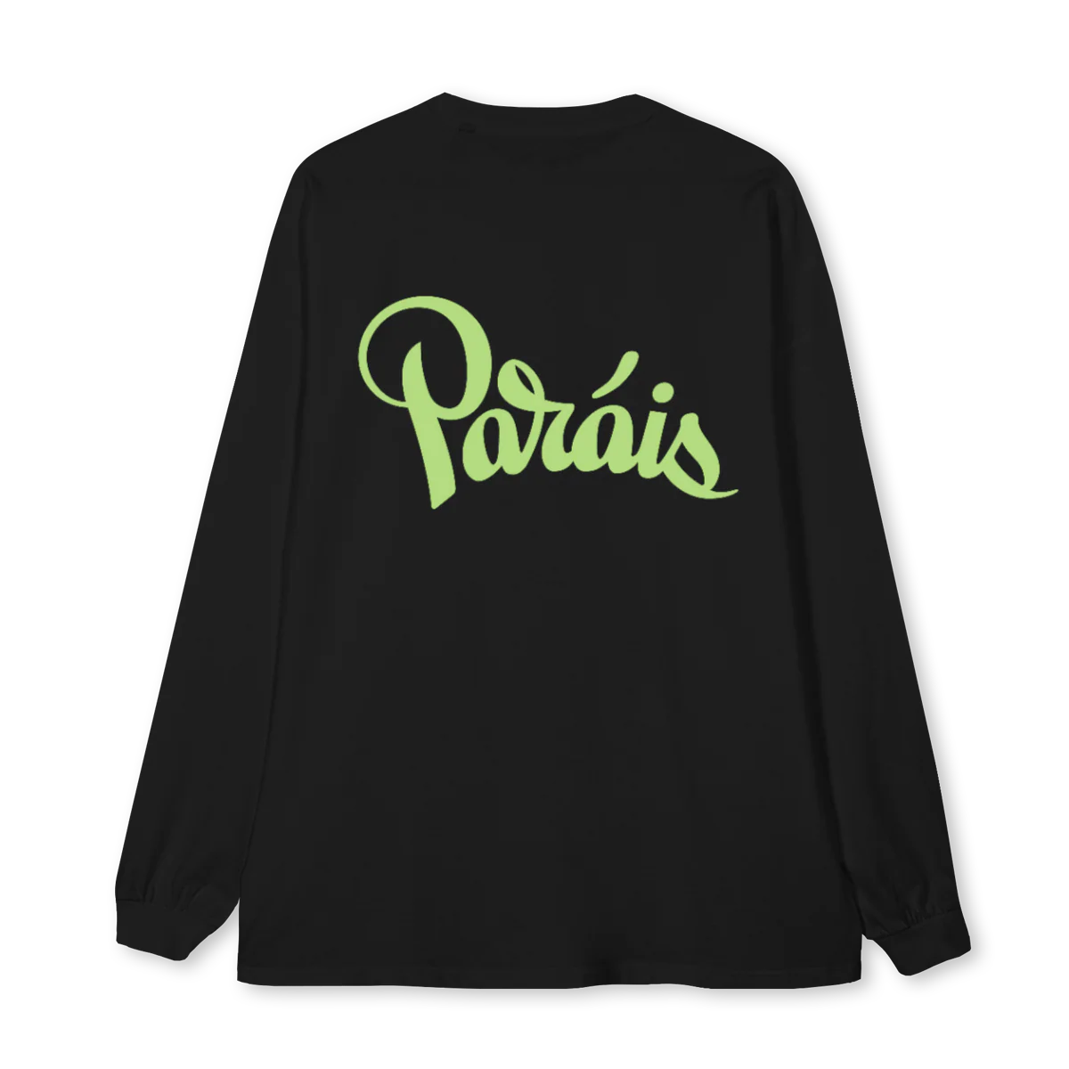 LONGSLEEVEGREENBLVK Black Oversized LS Tee. - Image 2