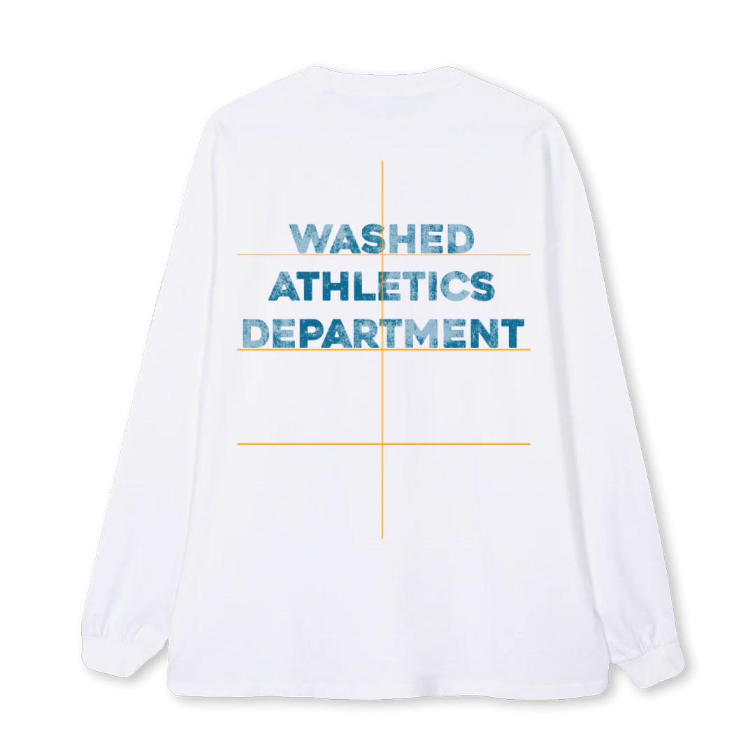 LONGSLVJERSEY White Oversized LS Tee. - Image 2
