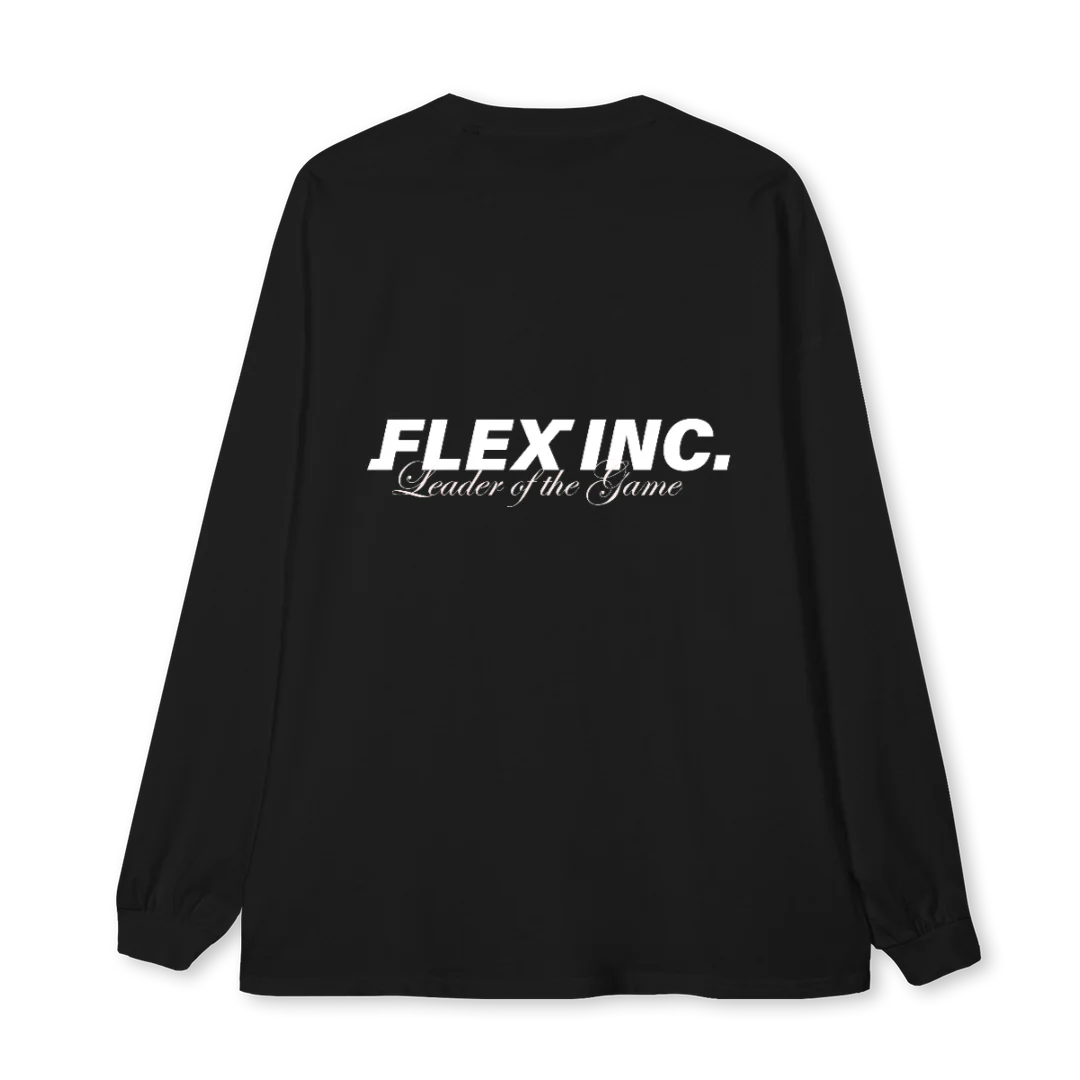 LOTGLONGSHIRT Black Oversized LS Tee. - Image 2