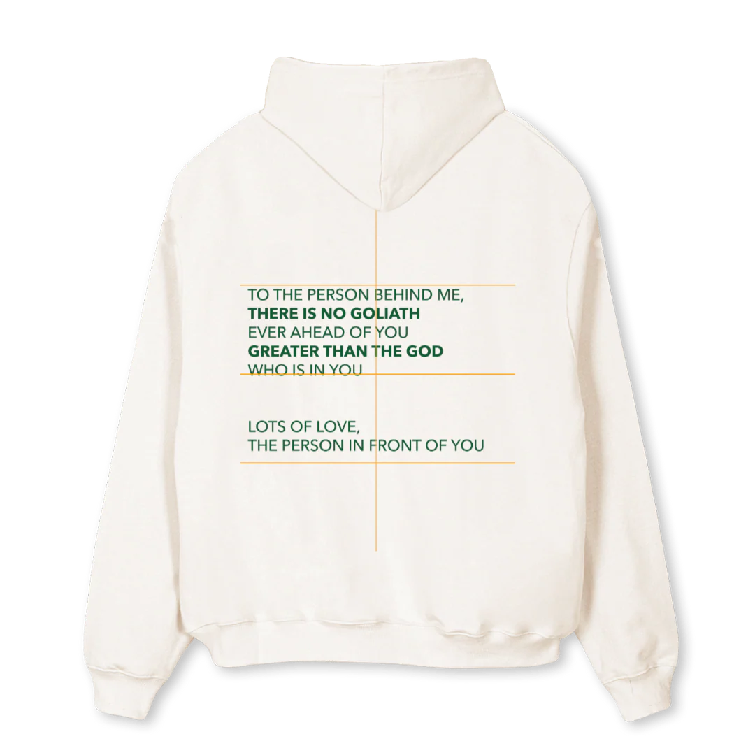 LOTSOFLOVE1 Vintage White Oversized Hoodie. - Image 2