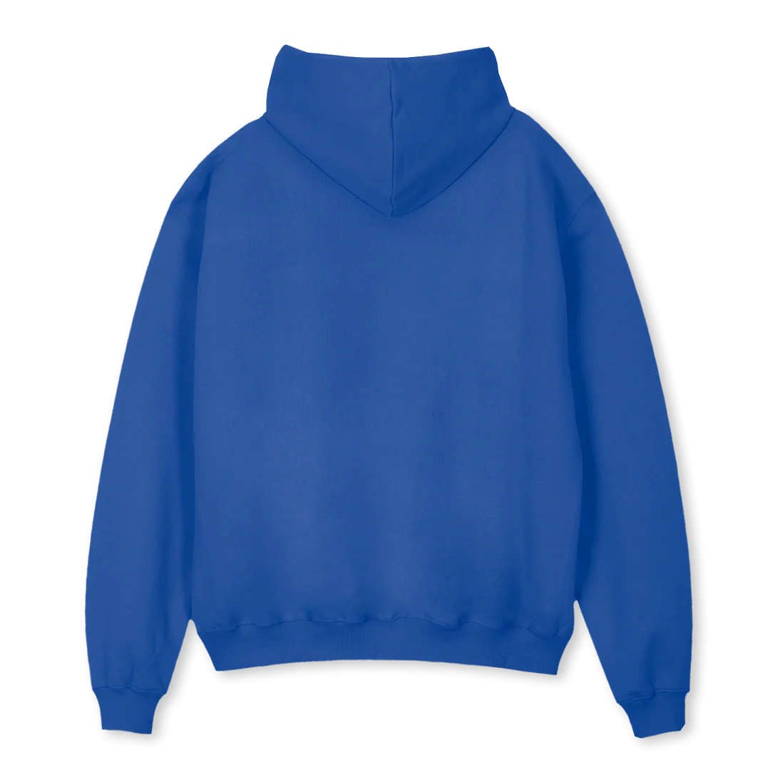 LOVE Cobalt Blue Oversized Hoodie. - Image 2
