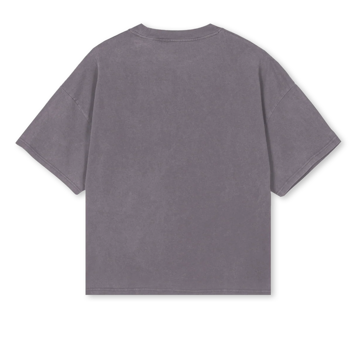 LOVEATFIRSTSIGHT Pigment Grey Oversized Boxy Tee. - Image 2