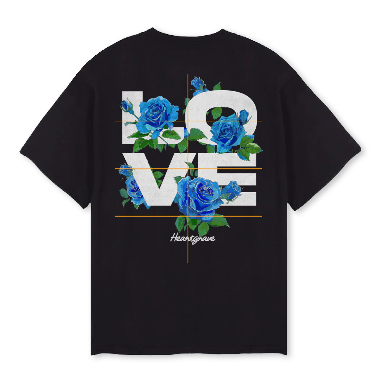 LOVEBOXTEE Black Oversized Tee. - Image 2