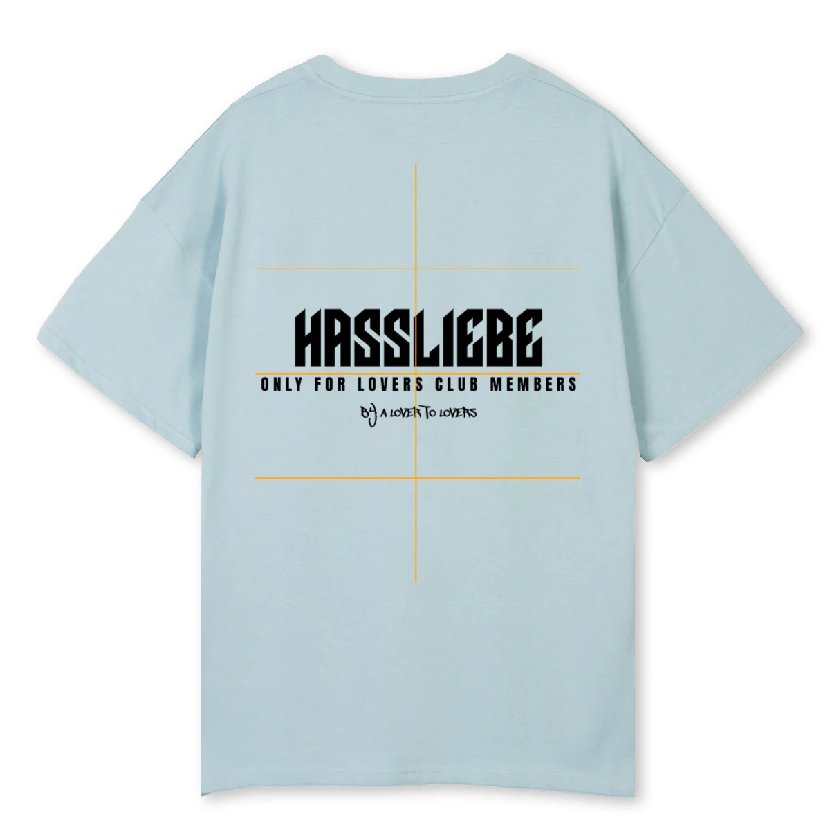LOVRSW Cold Blue Oversized Tee. - Image 2