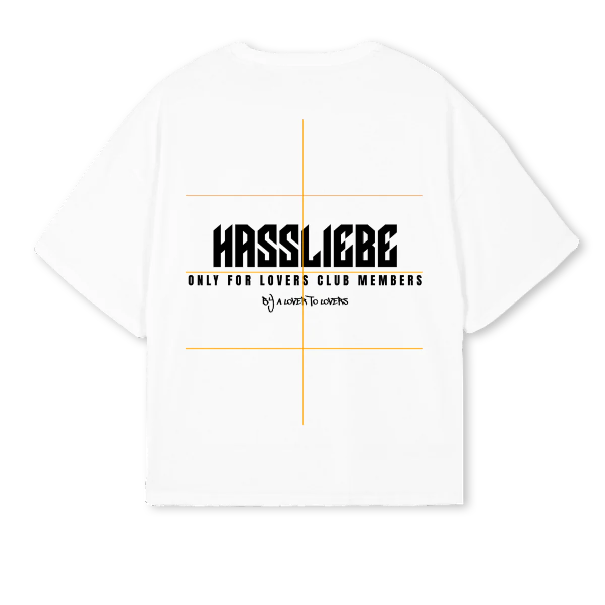 LOVRSW White Oversized Boxy Tee. - Image 2