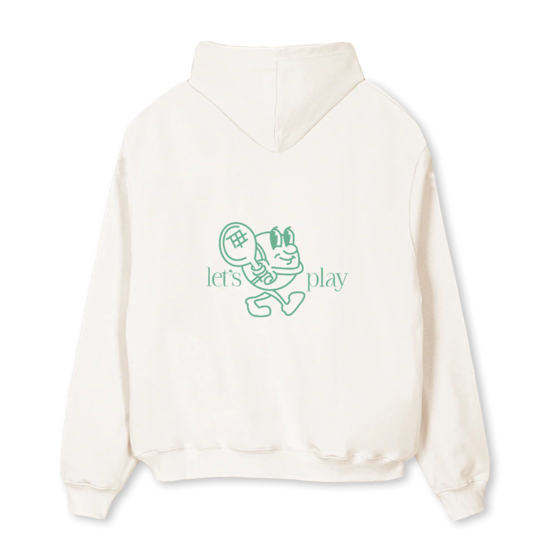 LP Vintage White Oversized Hoodie. - Image 2