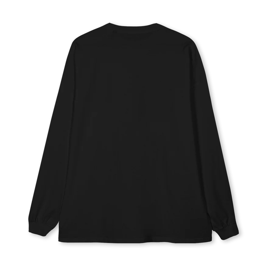 LSBLACK Black Oversized LS Tee. - Image 2