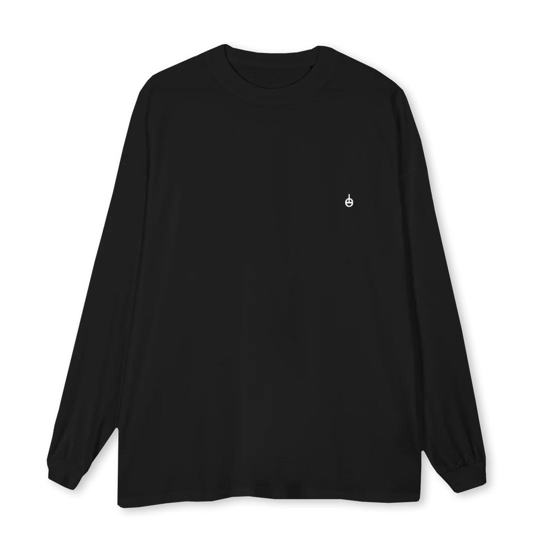 LSBLW Black Oversized LS Tee.