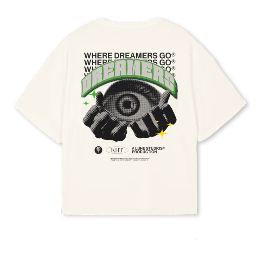 LSKHTWHITE Vintage White Oversized Boxy Tee. - Image 2
