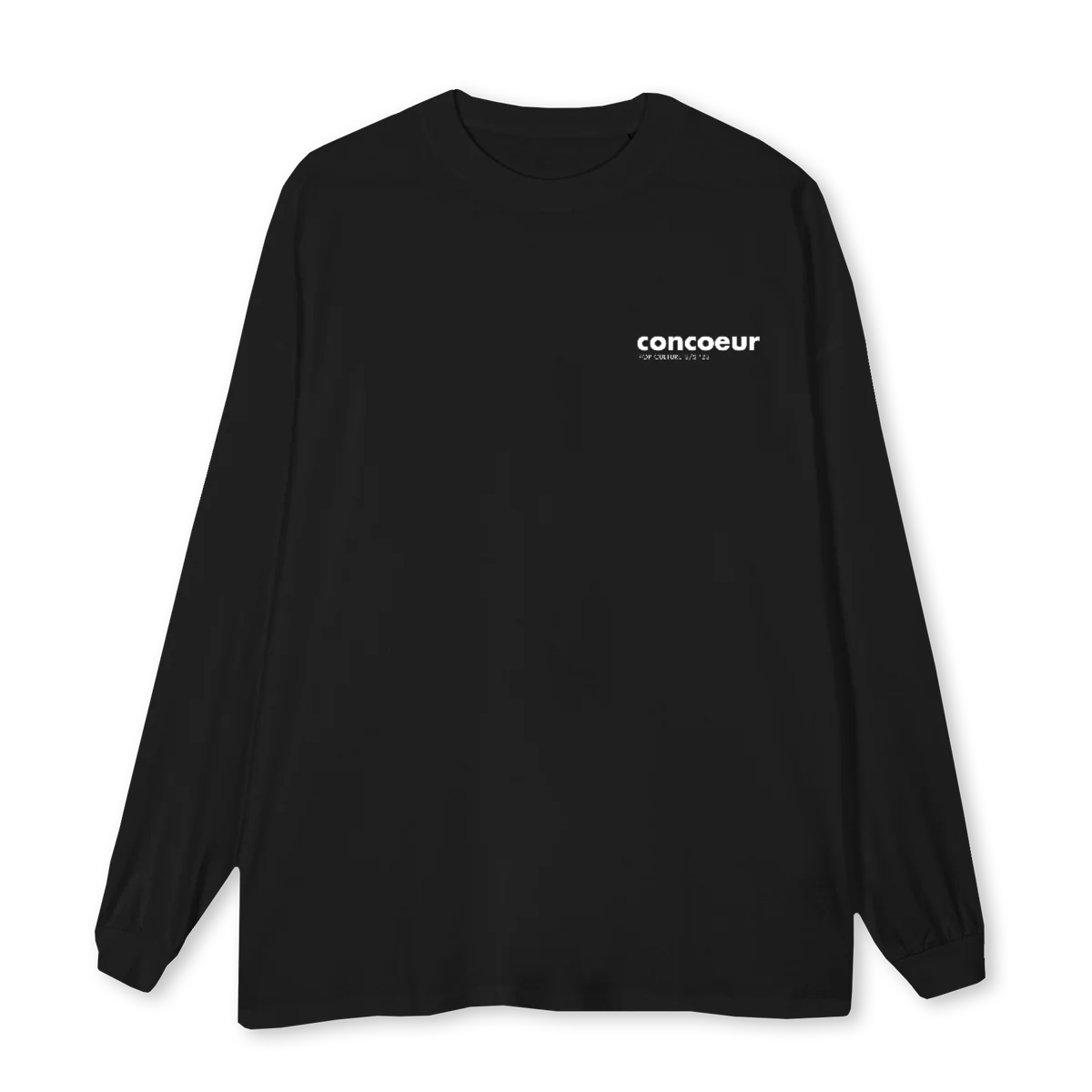 LSPAAA Black Oversized LS Tee.