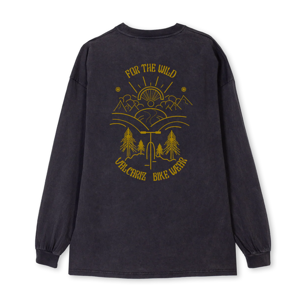 LSVINTAGEBLACKGOLD Vintage Black Oversized LS Tee. - Image 2