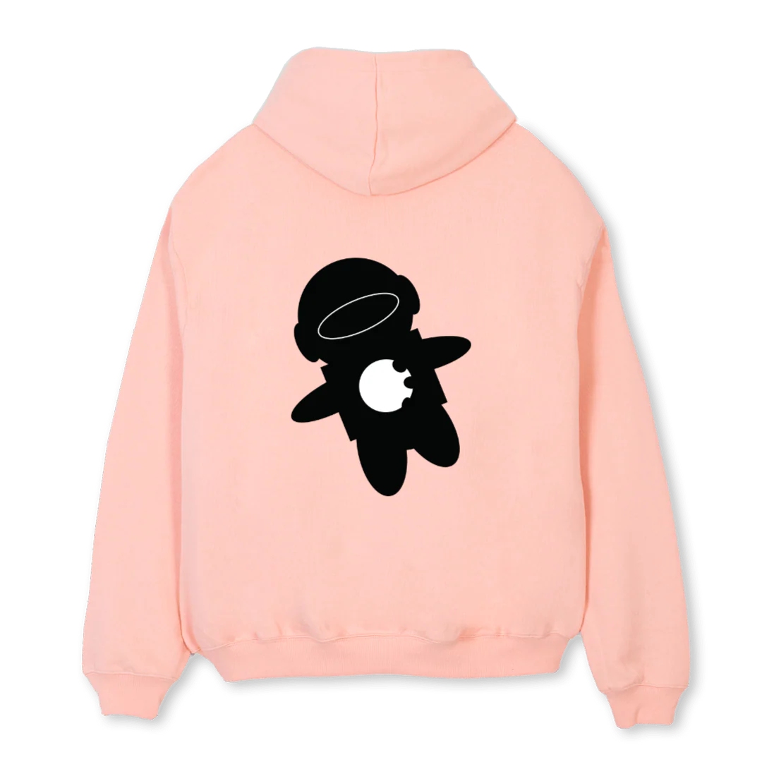 LUNDARSWEAT Pink Clay Oversized Hoodie. - Image 2